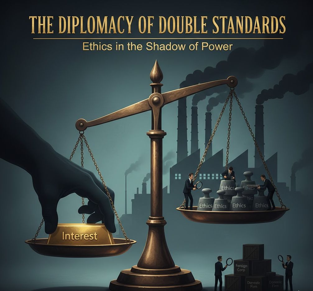 The Diplomacy of Double Standards – Ethics in the Shadow of Power